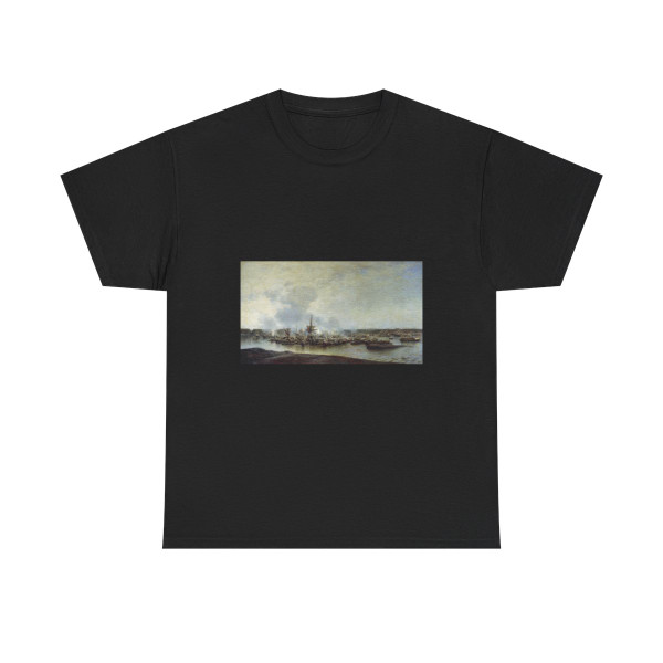 Alexei Petrovich Bogolyubov (1824-1896) Battle near Gangut on the 27th July 1714 (The Great Northern War-0 - T-Shirt