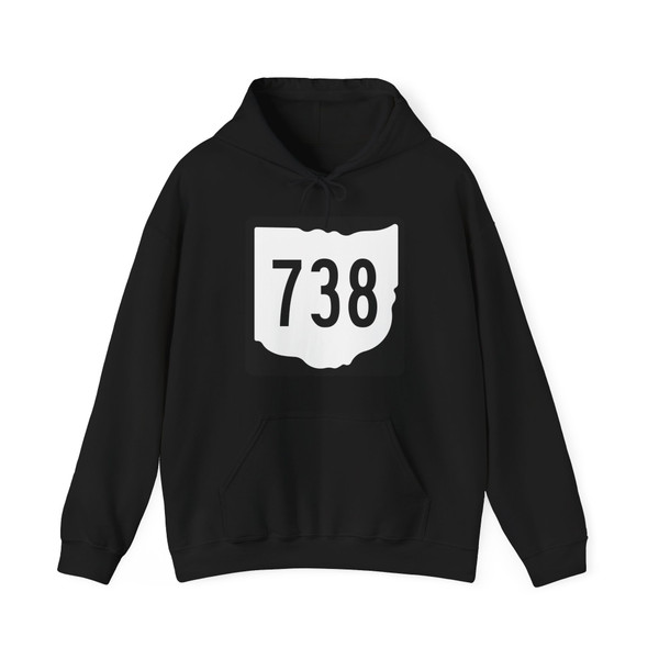 OH-738 1967 (Ohio) (Road Sign) Hoodie