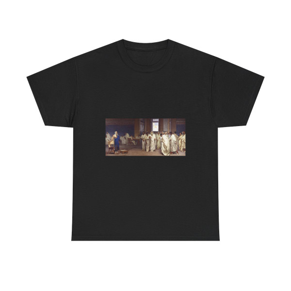 Cesare Maccari (1840-1919) Appio Claudio Cieco accompagnato dai senatori nella Curia - Fresco 1882-1888 -1 - T-Shirt