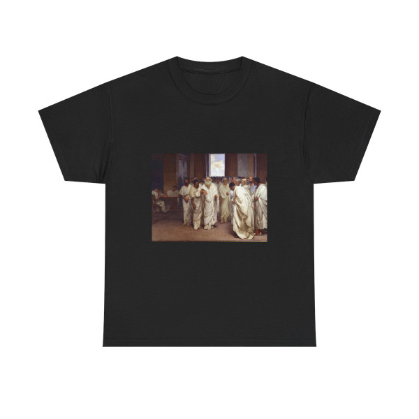 Cesare Maccari (1840-1919) Appio Claudio Cieco accompagnato dai senatori nella Curia - Fresco 1882-1888 -2 - T-Shirt