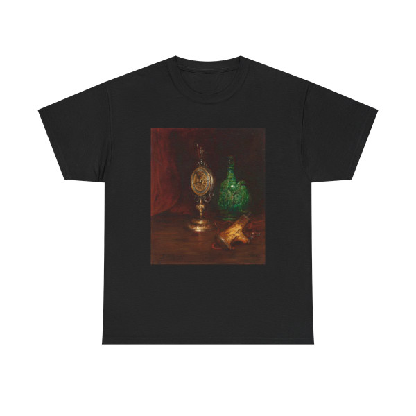 Claude Joseph Bail (1862-1921) Still Life with Antiques - Oil on Canvas 1885 - T-Shirt