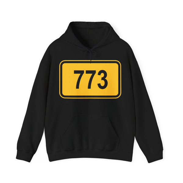Tabliczka DW773 (Poland) (Road Sign) Hoodie