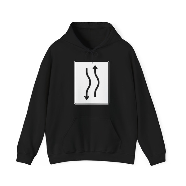 Zeichen 514-20 (Germany) (Road Sign) Hoodie