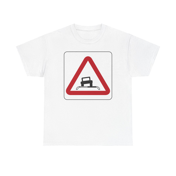 Brunei road sign - Soft Road Tables (Brunei) (Road Sign) T-Shirt