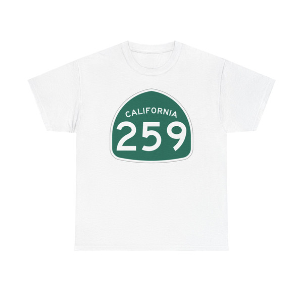 California 259 (California) (Road Sign) T-Shirt