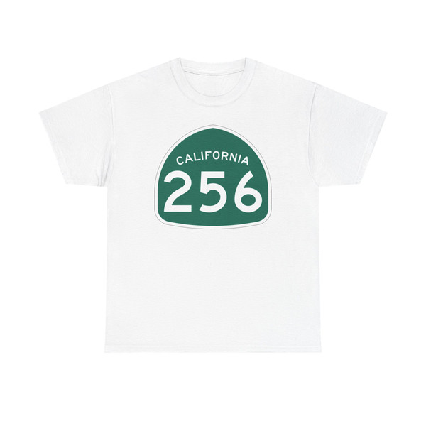 California 256 (California) (Road Sign) T-Shirt