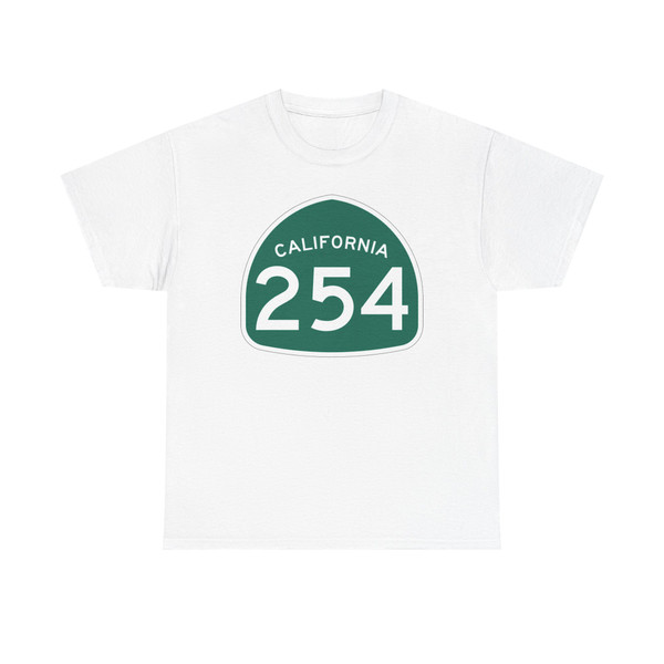 California 254 (California) (Road Sign) T-Shirt