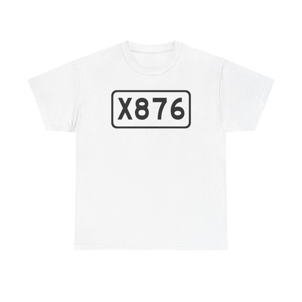 China County Road X876 (China) (Road Sign) T-Shirt