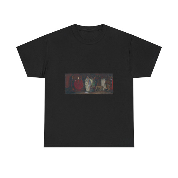 Edwin Austin Abbey (1852-1911) %22King Lear,%22 Act I, Scene I - Oil on Canvas 1898 - T-Shirt