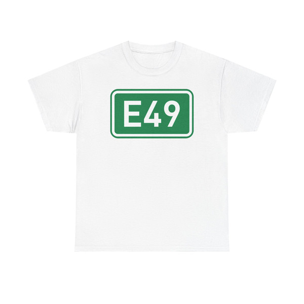 CZ traffic sign IS17 - E49 (Czech Republic) (Road Sign) T-Shirt