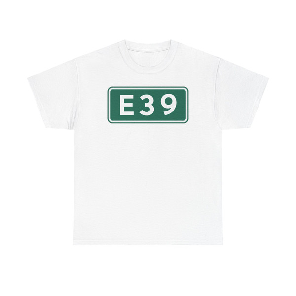 E39-DK (Denmark) (Road Sign) T-Shirt