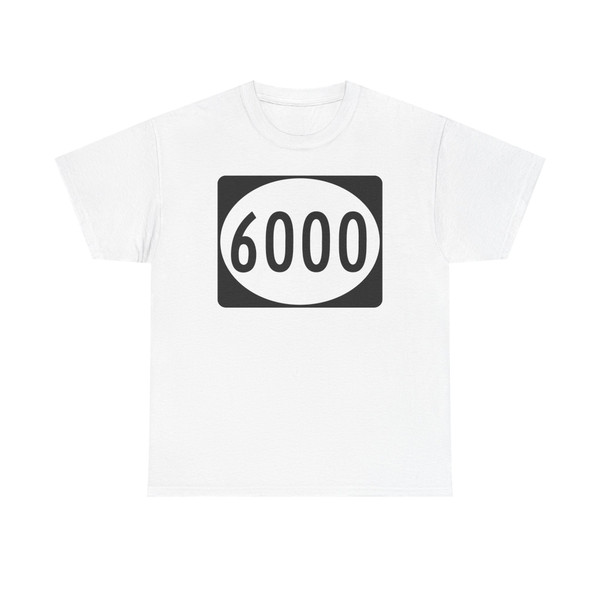 Ellipse sign 6000 (United States) (Road Sign) T-Shirt
