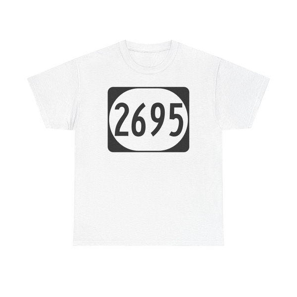 Elongated circle 2695 (United States) (Road Sign) T-Shirt