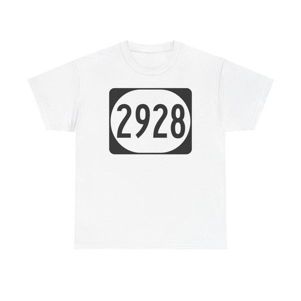 Elongated circle 2928 (United States) (Road Sign) T-Shirt