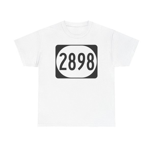 Elongated circle 2898 (United States) (Road Sign) T-Shirt