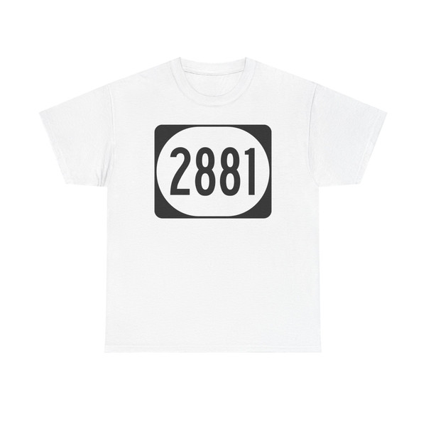 Elongated circle 2881 (United States) (Road Sign) T-Shirt