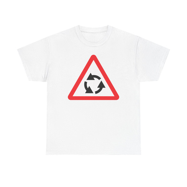 Estonia road sign 136 (Estonia) (Road Sign) T-Shirt