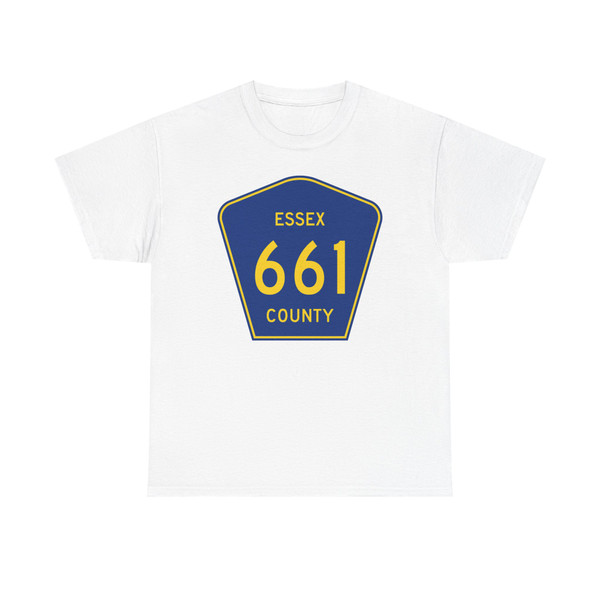 Essex County Route 661 NJ (New Jersey) (Road Sign) T-Shirt