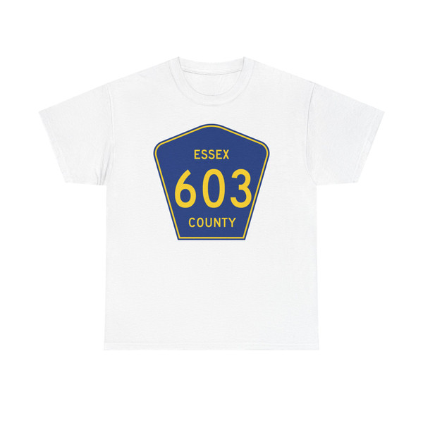 Essex County Route 603 (New Jersey) (Road Sign) T-Shirt