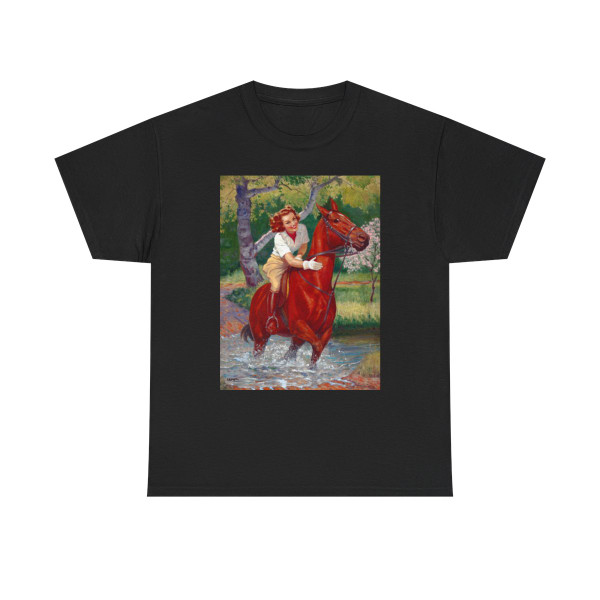 Beauty on a Horse - T-Shirt