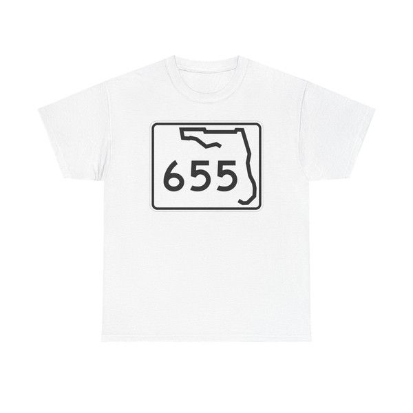 Florida 655 (Florida) (Road Sign) T-Shirt