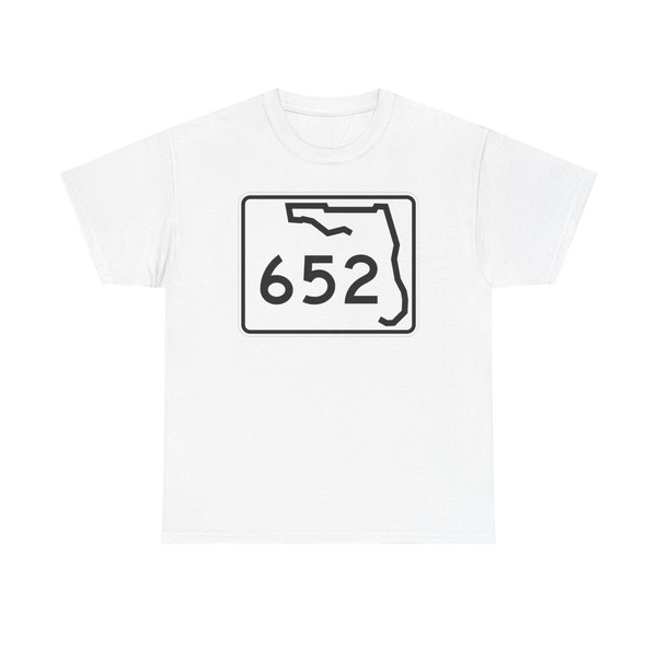 Florida 652 (Florida) (Road Sign) T-Shirt
