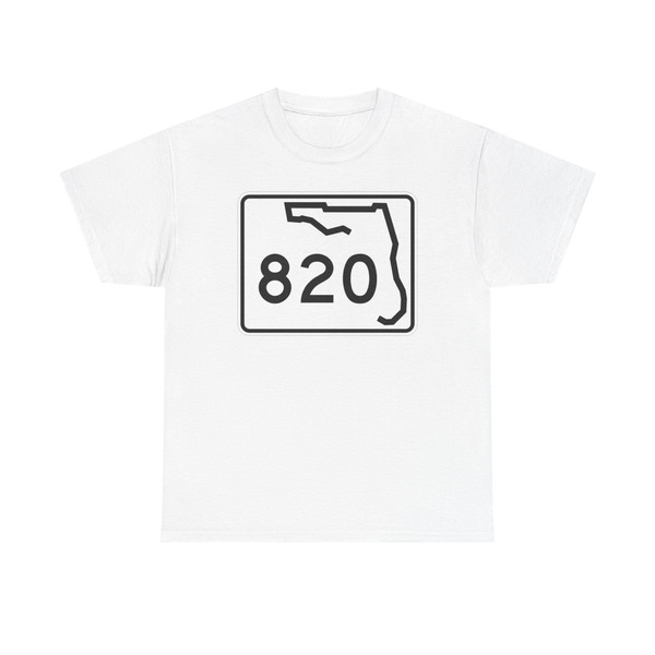 Florida 820 (Florida) (Road Sign) T-Shirt