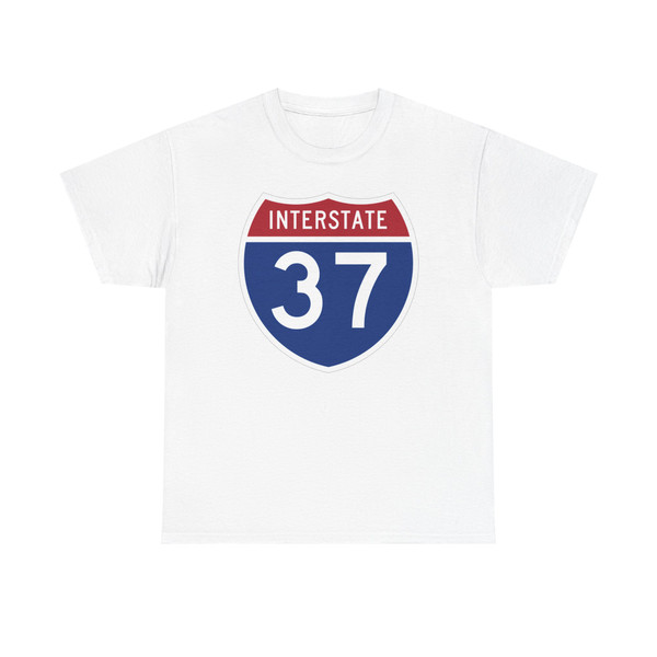 I-37 1957 (United States) (Road Sign) T-Shirt