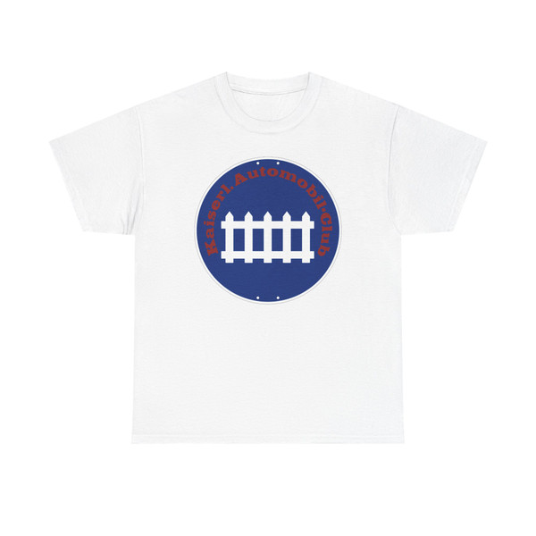 Internationale Warnungstafel - Bahnübergang - Kaiserl. Automobil-Club 1910 (Germany) (Road Sign) T-Shirt