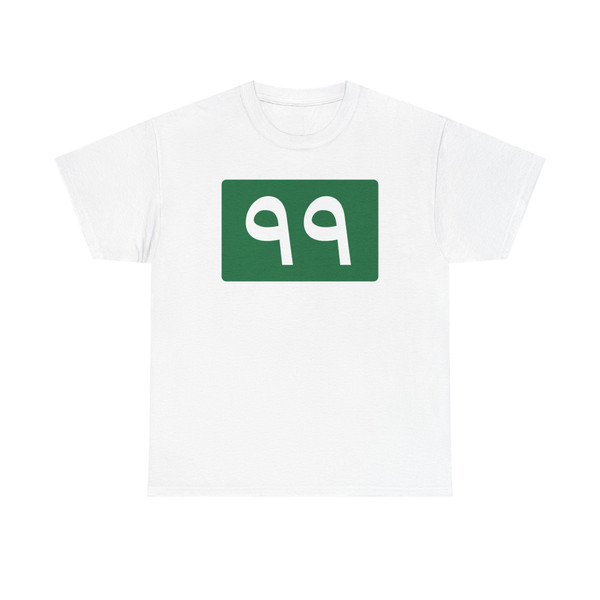 IRN-99 (Iran) (Road Sign) T-Shirt