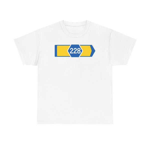 Japanese Road sign 118-2-B 0228 (Japan) (Road Sign) T-Shirt