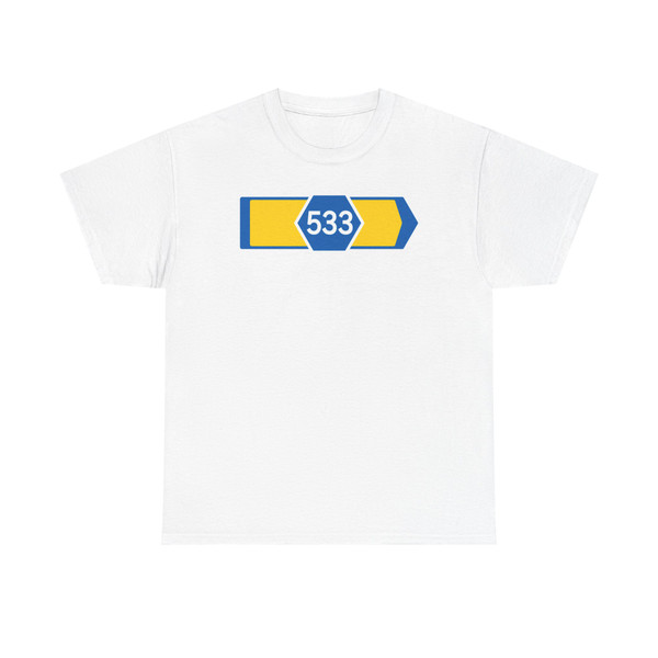 Japanese Road sign 118-2-B 0533 (Japan) (Road Sign) T-Shirt