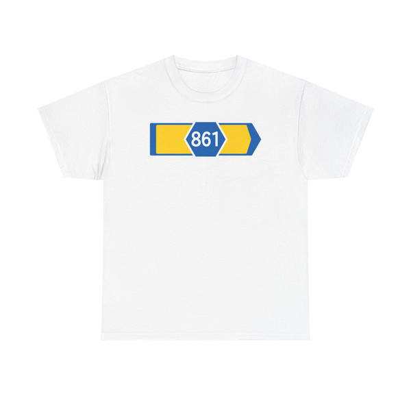 Japanese Road sign 118-2-B 0861 (Japan) (Road Sign) T-Shirt