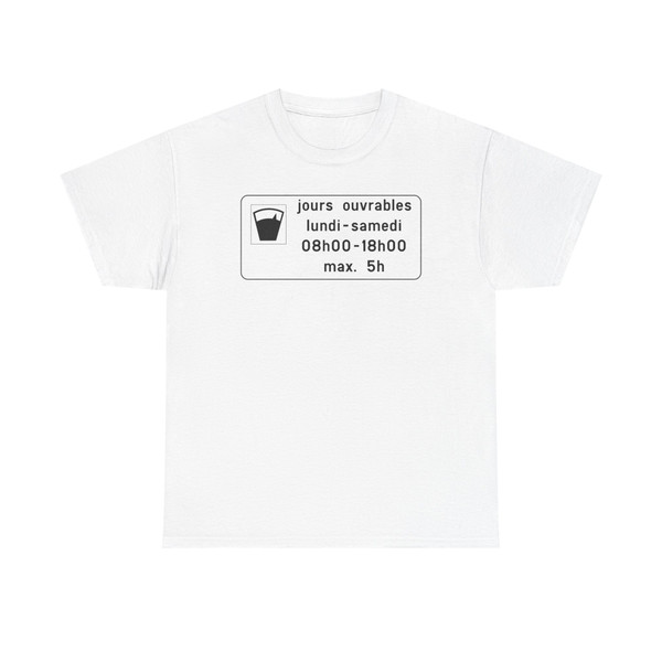 Luxembourg road sign modèle 7c E23 (Luxembourg) (Road Sign) T-Shirt