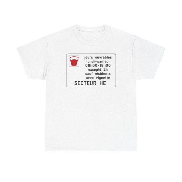 Luxembourg road sign modèle 7b C18 2 (Luxembourg) (Road Sign) T-Shirt