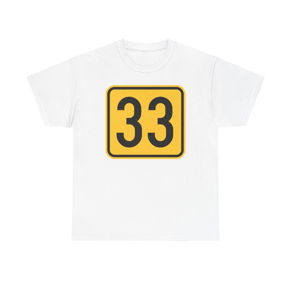 M33-SRB (Serbia) (Road Sign) T-Shirt