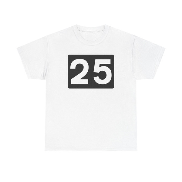 Motorway Exit 25 Ireland (Ireland) (Road Sign) T-Shirt