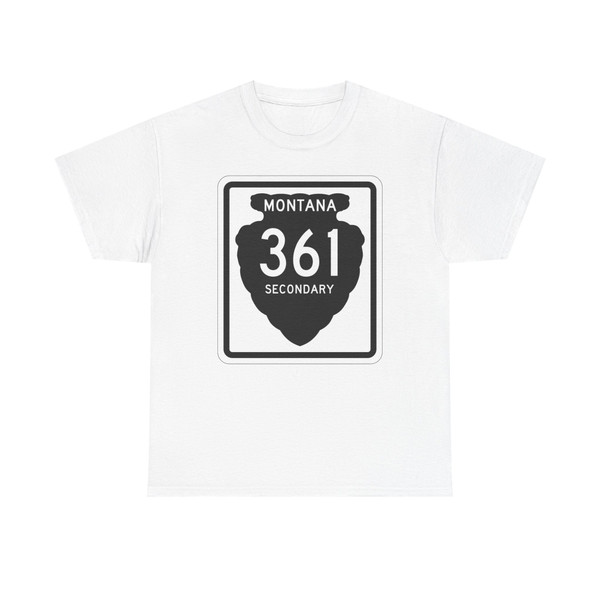 MT-sec-361 1945 (Montana) (Road Sign) T-Shirt