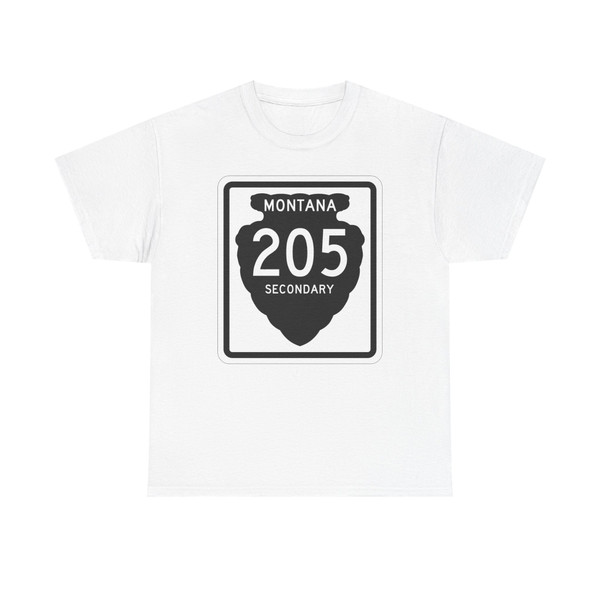 MT-sec-205 1945 (Montana) (Road Sign) T-Shirt