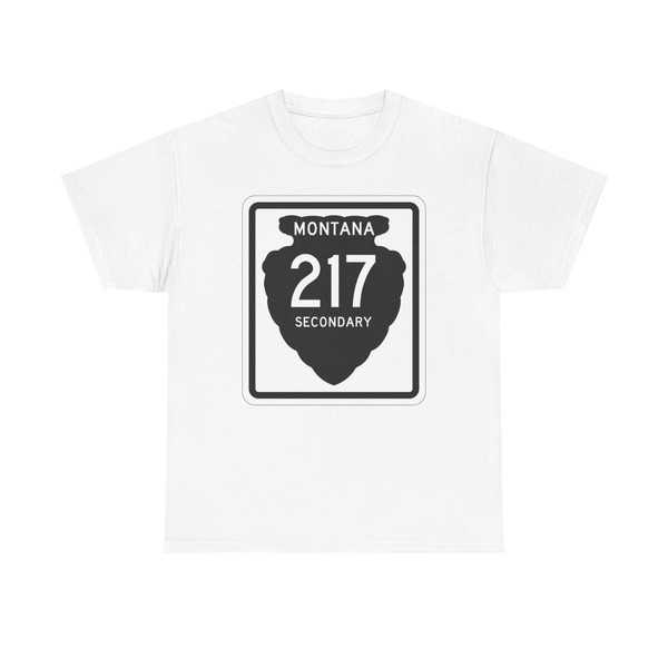 MT-sec-217 1945 (Montana) (Road Sign) T-Shirt