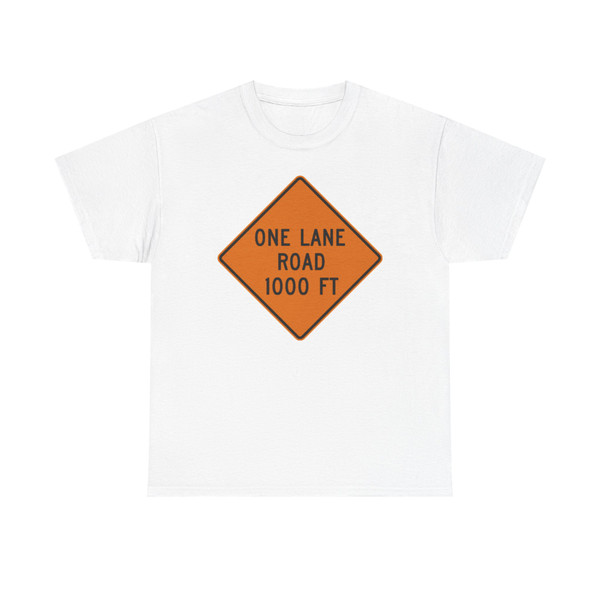 MUTCD CW20-4 (United States) (Road Sign) T-Shirt