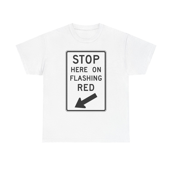 MUTCD R10-14b (United States) (Road Sign) T-Shirt
