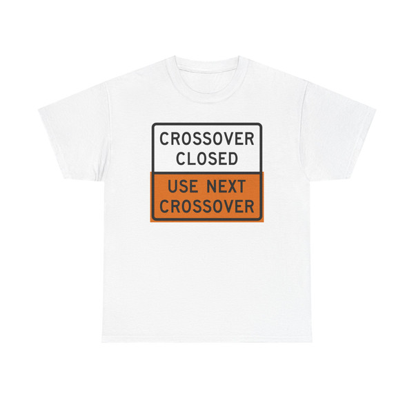 MUTCD-MI CW20-9 (United States) (Road Sign) T-Shirt