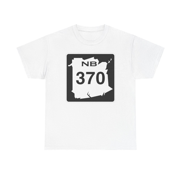 NB 370 (Canada) (Road Sign) T-Shirt