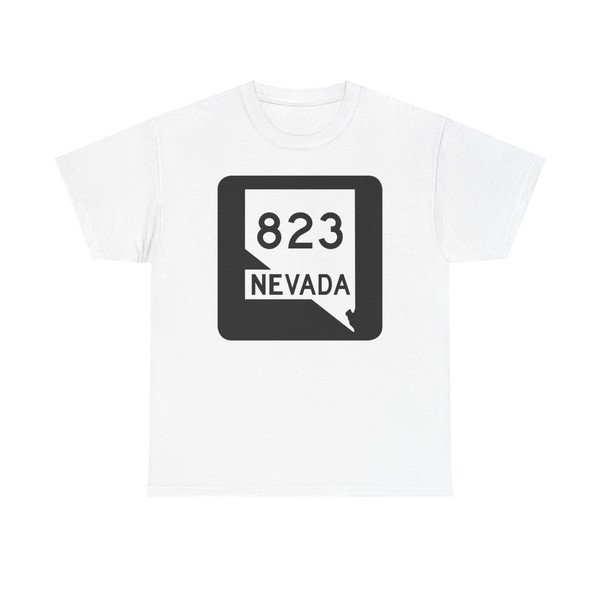 Nevada 823 (Nevada) (Road Sign) T-Shirt