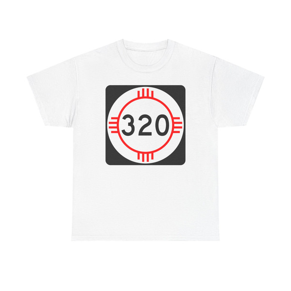New Mexico 320 (New Mexico) (Road Sign) T-Shirt