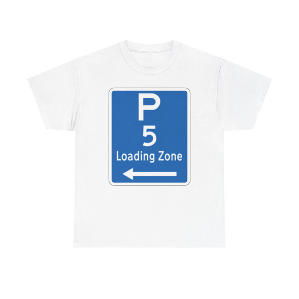 New Zealand road sign R6-50L-5 (New Zealand) (Road Sign) T-Shirt