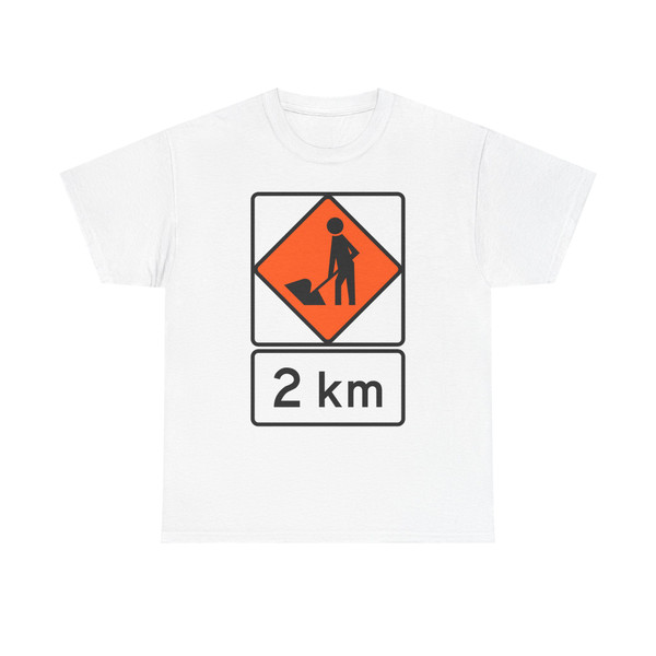 New Zealand road sign W1-1B  W1-2B.2 (New Zealand) (Road Sign) T-Shirt