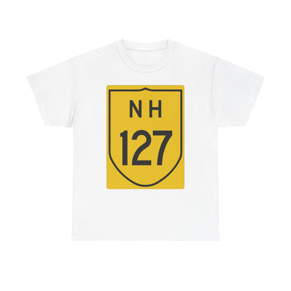 NH127-IN (India) (Road Sign) T-Shirt