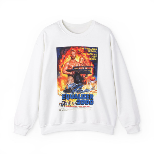 EQUALIZER 2000 1987 Movie Poster - Crewneck Sweatshirt